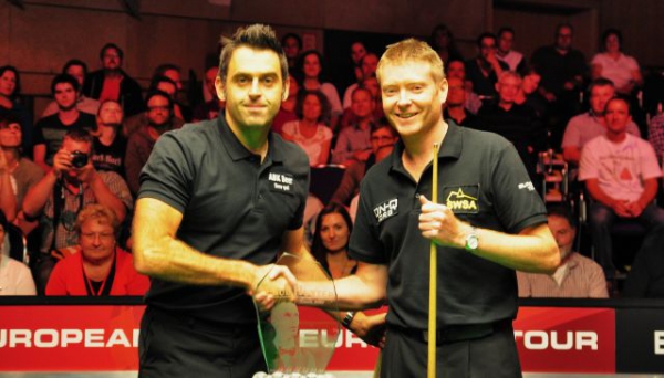 Ронни О'Салливан и Джерард Грин